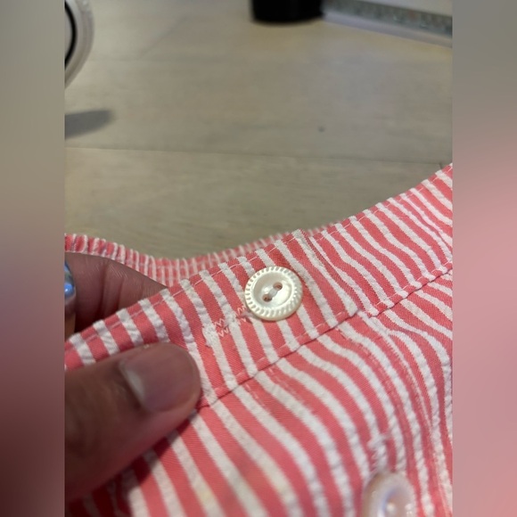 Alfred Dunner Womens Pink Striped Comfort Elastic Waist A-Line Skirt Size 6 VTG - Picture 4 of 9